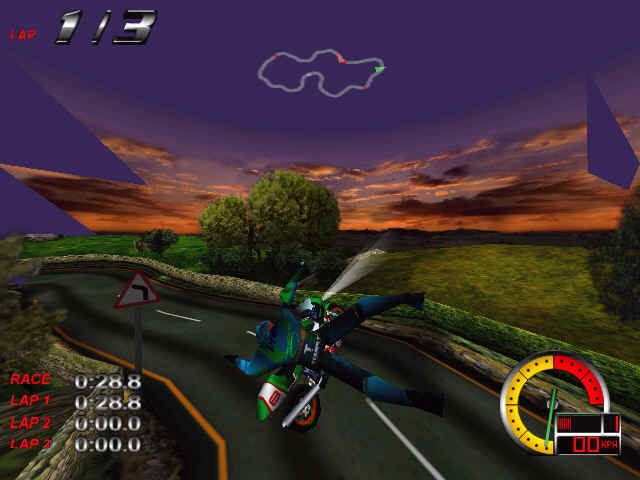 Redline Racer Gameplay (Windows)