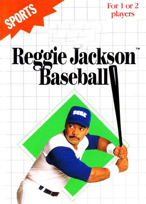 Reggie Jackson Baseball Game Cover