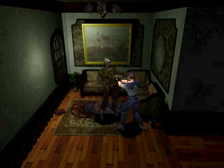 Resident Evil: Director's Cut Gameplay (PlayStation)