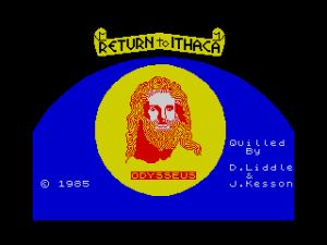 Return to Ithaca Gameplay (ZX Spectrum)