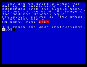 Return to Ithaca Gameplay (ZX Spectrum)