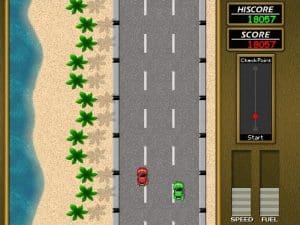 Road Fighter Remake Gameplay (Windows)
