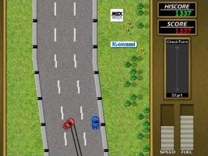 Road Fighter Remake Gameplay (Windows)