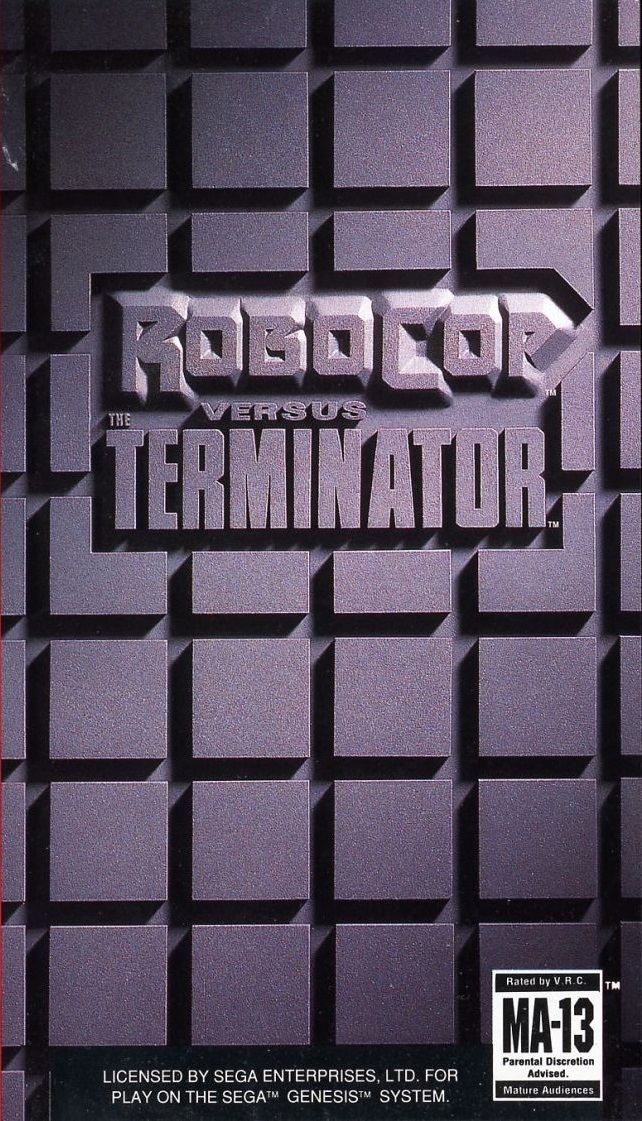 RoboCop versus The Terminator Game Cover