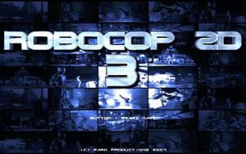 Robocop 2D 3 Game Cover