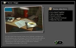 Rock Manager Gameplay (Windows)
