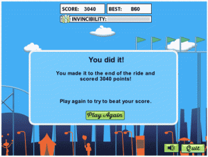 Roller Coaster Ride Gameplay (Windows)