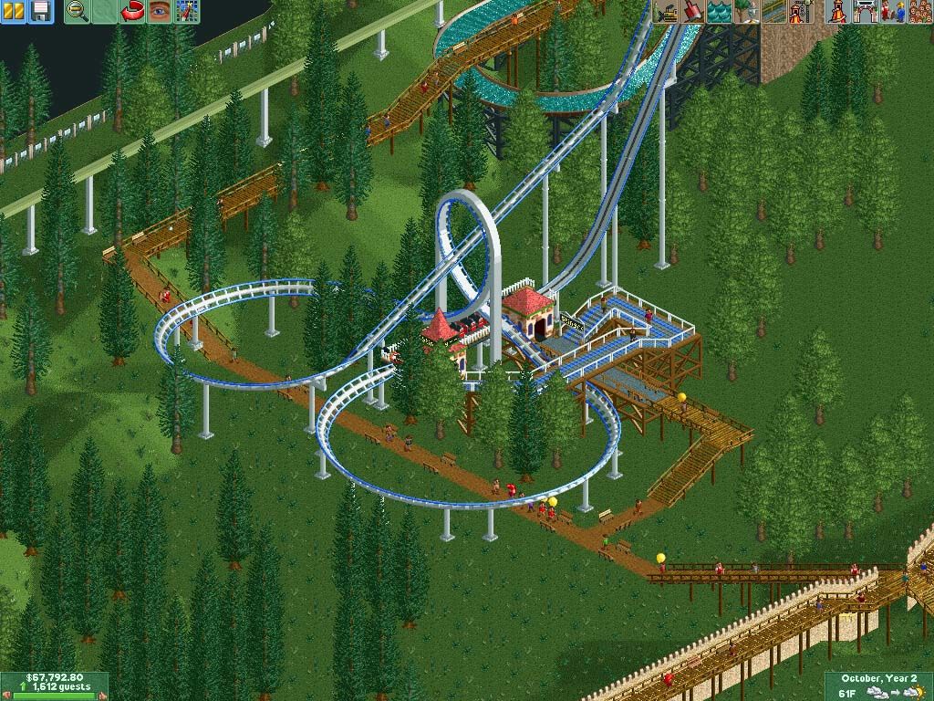 roller coaster tycoon 2 download fence