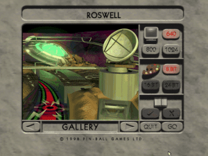 Roswell Pinball Gameplay (Windows)