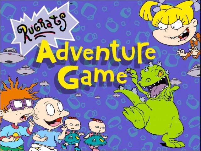 Rugrats Adventure Game Game Cover