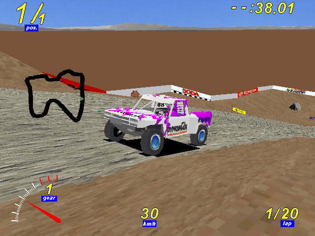 SODA Off-Road Racing Gameplay (Windows)