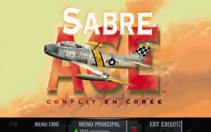 Sabre Ace: Conflict Over Korea Gameplay (Windows)