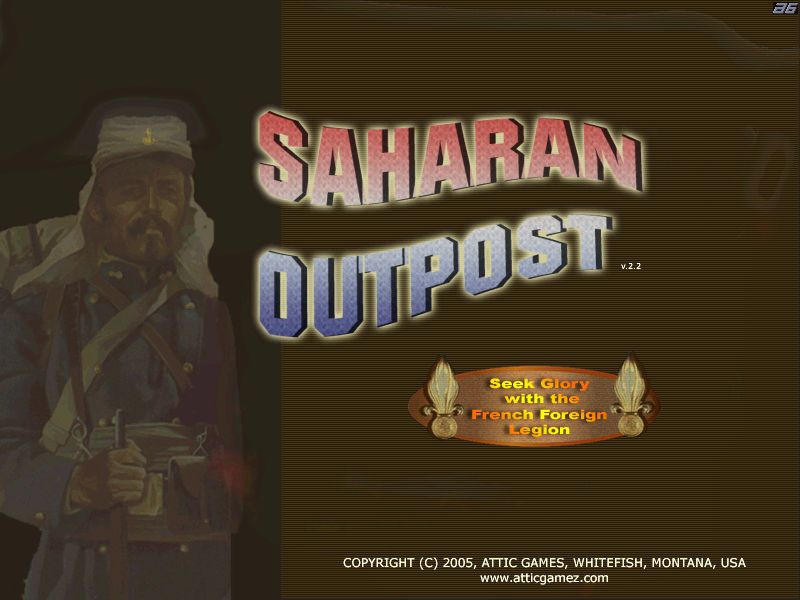Saharan Outpost Game Cover