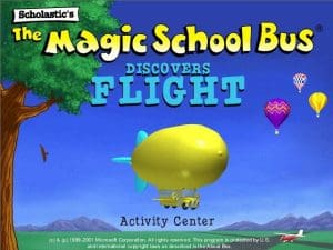 Scholastic's The Magic School Bus Discovers Flight: Activity Center Gameplay (Windows)