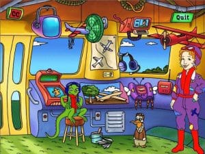 Scholastic's The Magic School Bus Discovers Flight: Activity Center Gameplay (Windows)