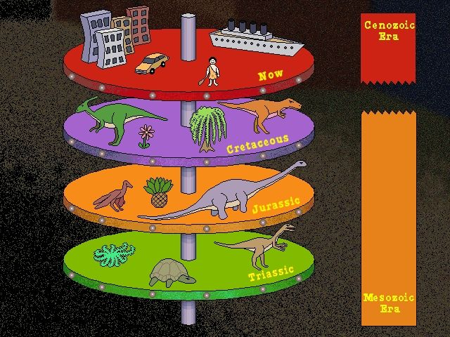 Scholastic's The Magic School Bus Explores in the Age of Dinosaurs Gameplay (Windows)