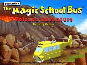 Scholastic's The Magic School Bus Volcano Adventure: Activity Center Gameplay (Windows)