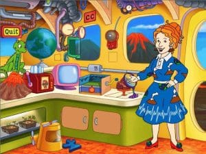 Scholastic's The Magic School Bus Volcano Adventure: Activity Center Gameplay (Windows)