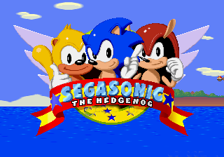 SegaSonic the Hedgehog Game Cover