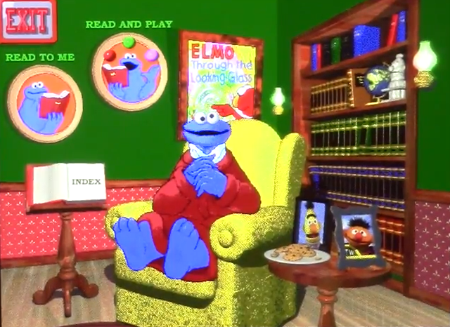Sesame Street: Elmo Through The Looking Glass Gameplay (Windows)
