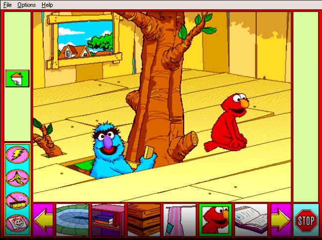 Sesame Street: Elmo's Art Workshop Gameplay (Windows)