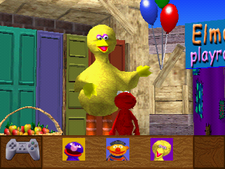 Sesame Street: Elmo's Deep Sea Adventure Gameplay (PlayStation)