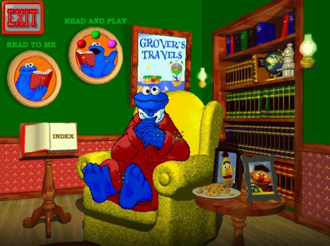 Sesame Street: Grover's Travels Gameplay (Windows)