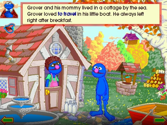 Sesame Street: Grover's Travels Gameplay (Windows)