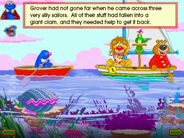 Sesame Street: Grover's Travels Gameplay (Windows)