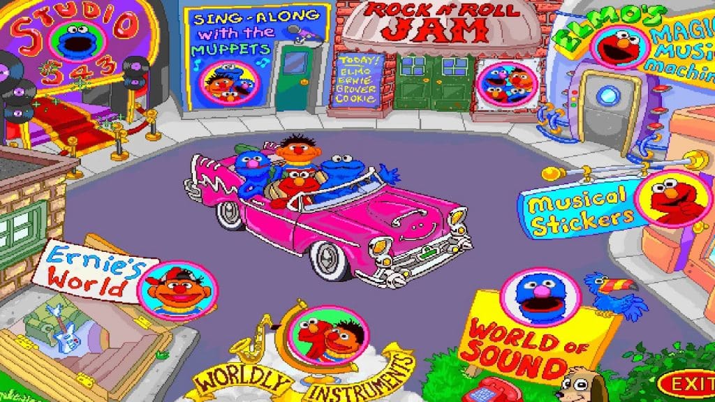 Sesame Street: Music Maker Gameplay (Windows)