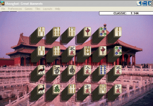 Shanghai: Great Moments Gameplay (Windows 3.x)