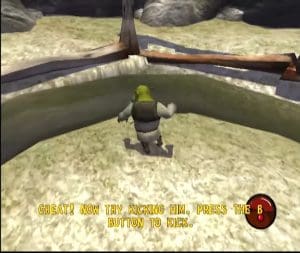 Shrek Extra Large Gameplay (GameCube)