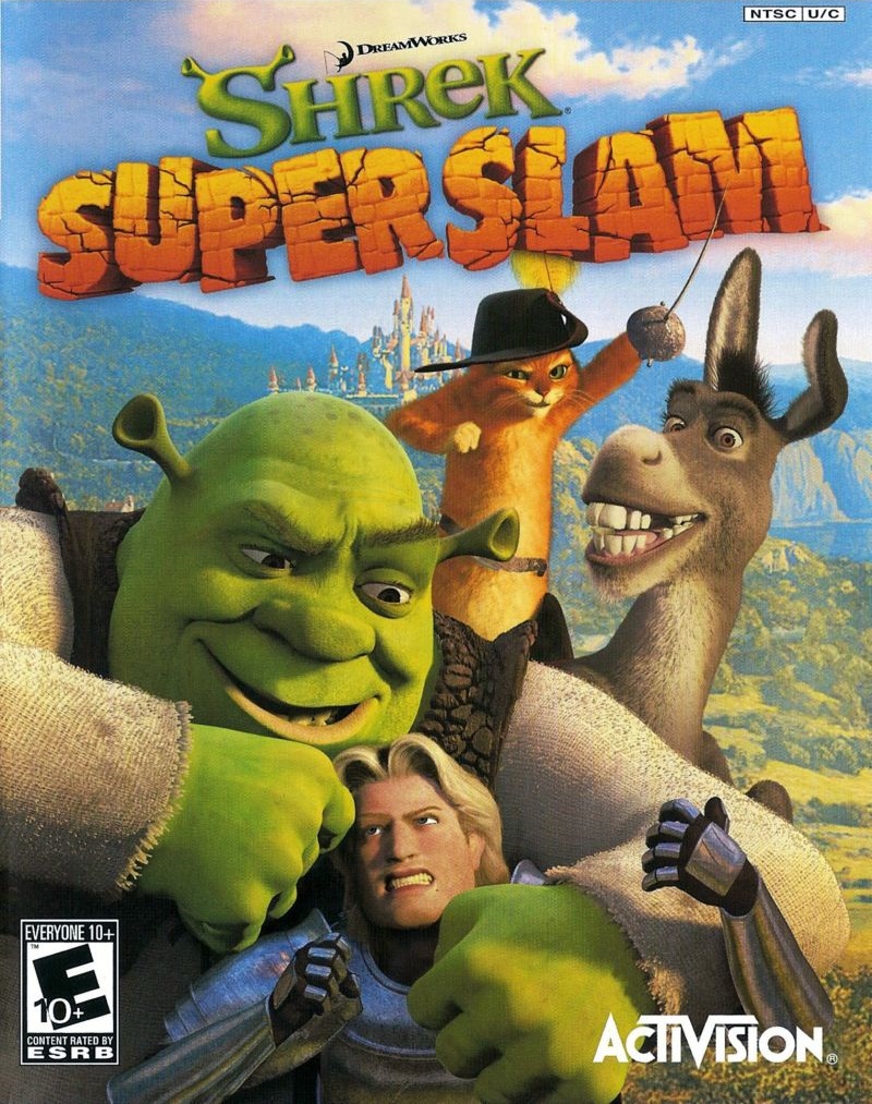 Shrek SuperSlam Game Cover