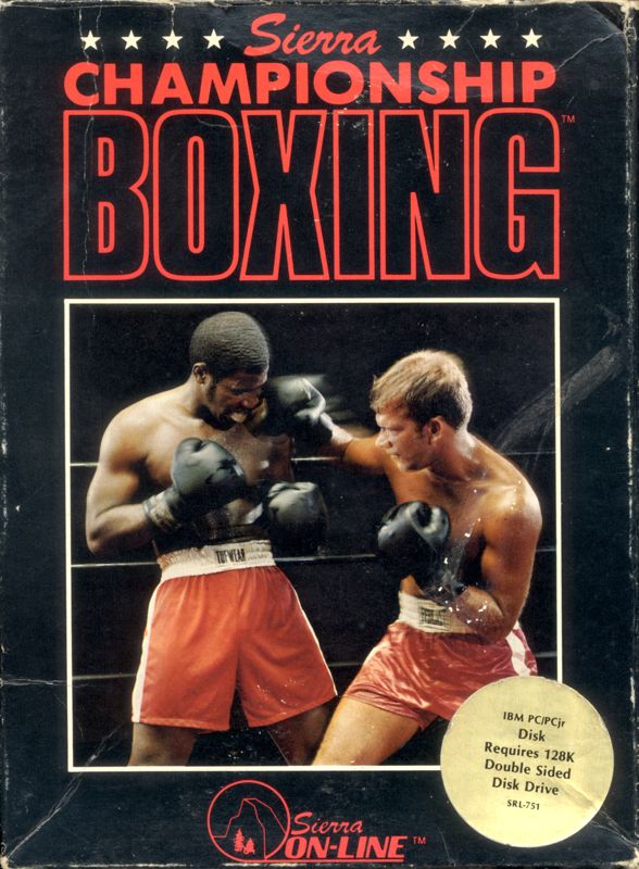 Sierra Championship Boxing Game Cover