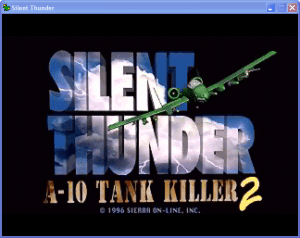 Silent Thunder: A-10 Tank Killer II Gameplay (Windows)