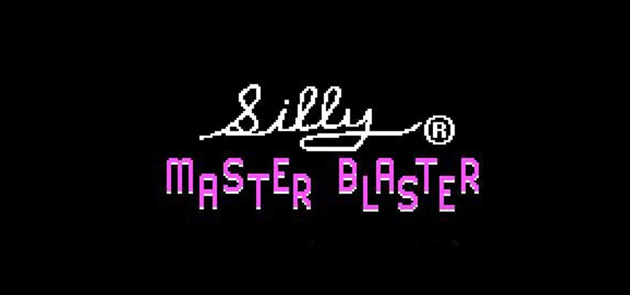 Silly Master Blaster Pinball Game Cover