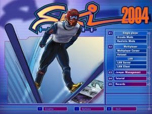 Ski Jumping 2004 Gameplay (Windows)