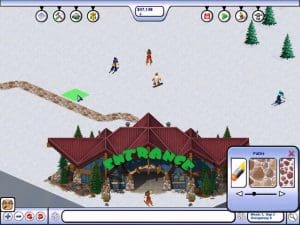Ski Resort Tycoon: Deep Powder Gameplay (Windows)