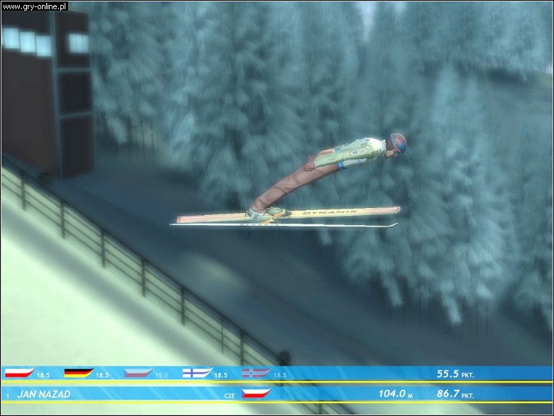 Skispringen Winter 2006 Gameplay (Windows)