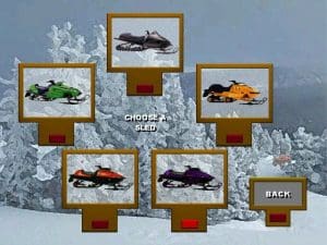 Snowmobile Racing Gameplay (Windows)