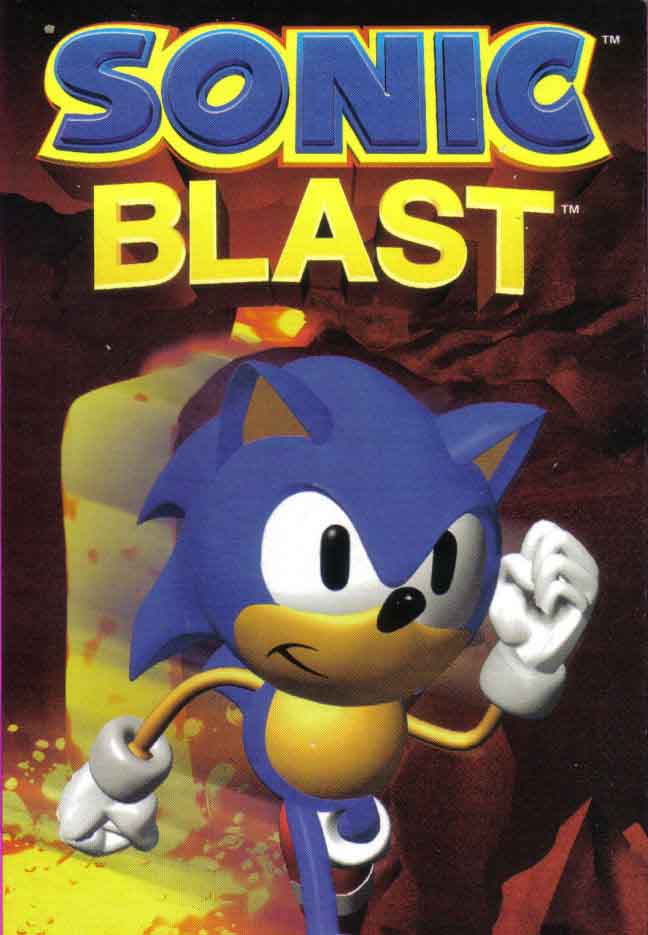 Sonic Blast Game Cover