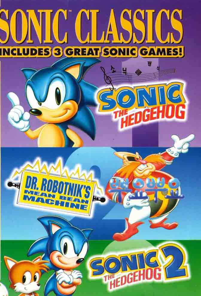 Sonic Classics Game Cover