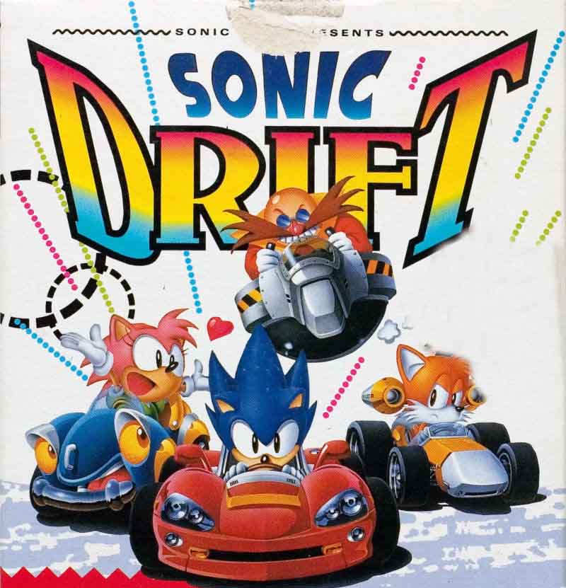 Sonic Drift Game Cover