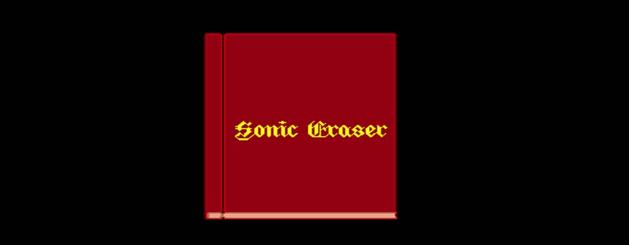 Sonic Eraser Game Cover