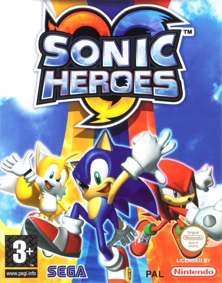 Sonic Heroes Game Cover
