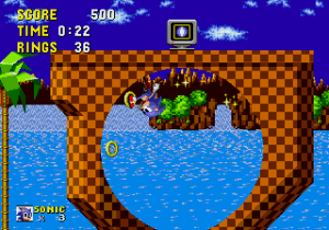 Sonic the Hedgehog Gameplay (Genesis)