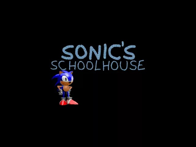 Sonic's Schoolhouse Game Cover