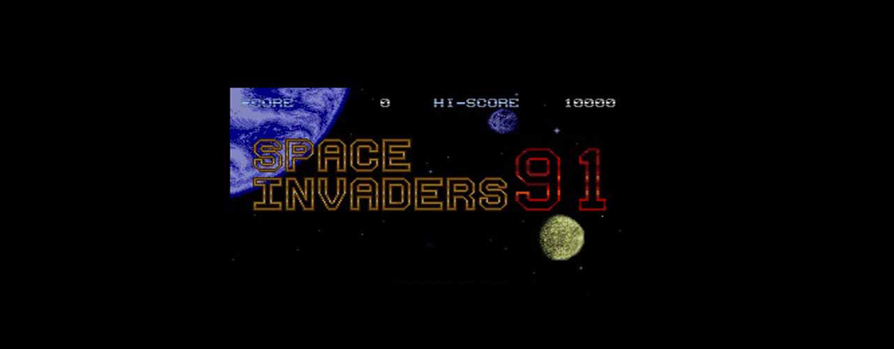 Space Invaders '91 Game Cover