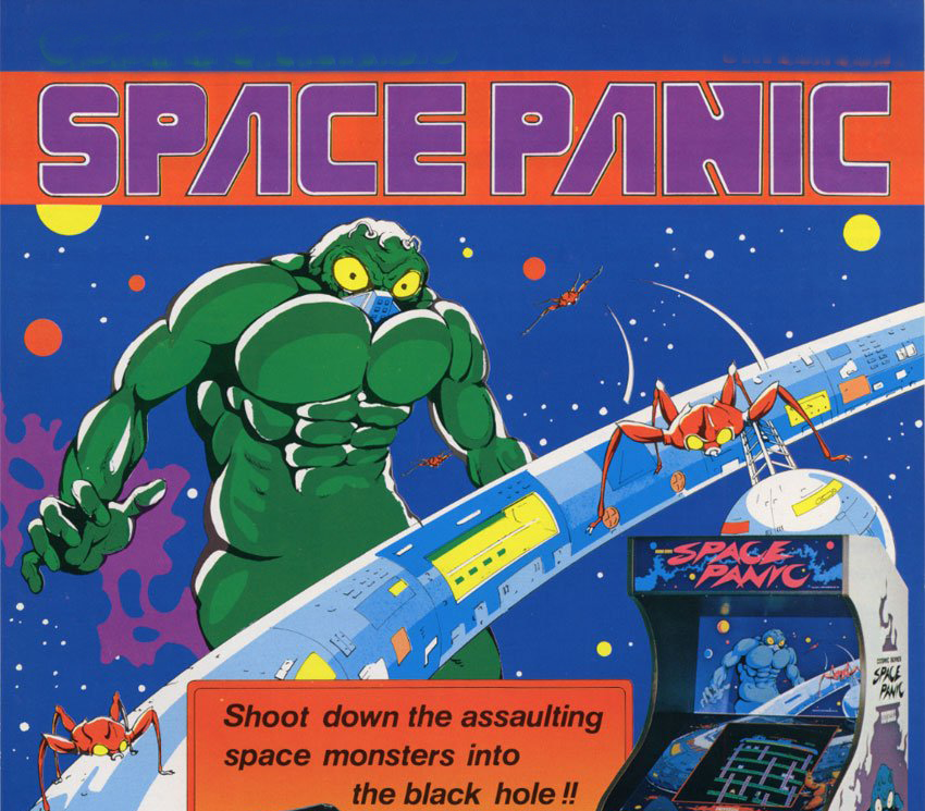 Space Panic Game Cover