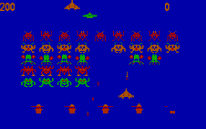 Space Commanders Gameplay (DOS)